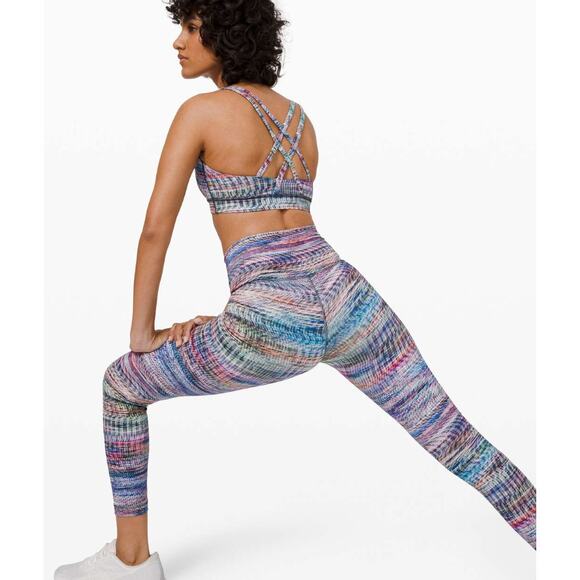 Lululemon Wunder Train Women’s Leggings Size 8/10 Tight 23” Inseam Digital Oasis - Picture 1 of 7